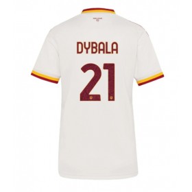 AS Roma Paulo Dybala #21 Borte skjorte til dame 2026-27 Kortermet
